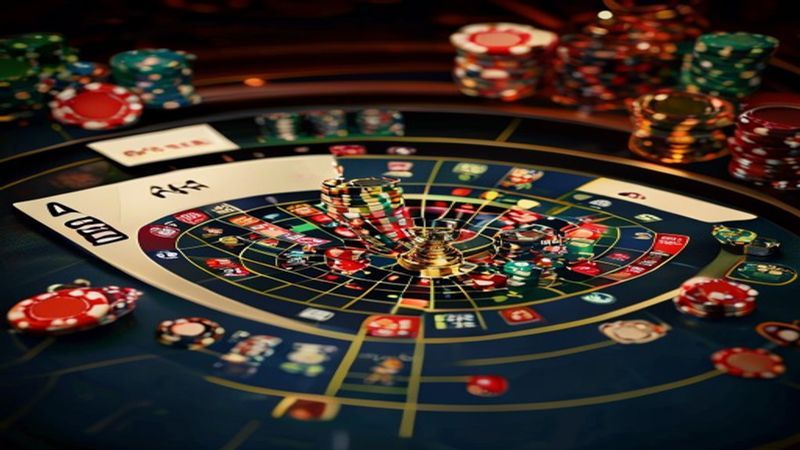 Bàn chơi game bài online Fibet với Poker và Baccarat